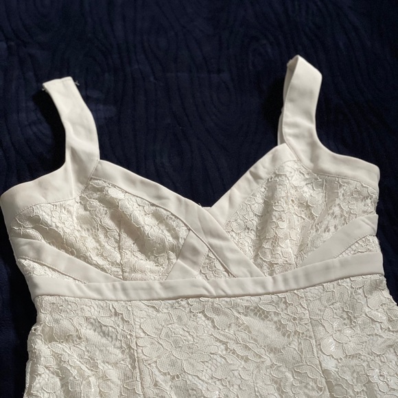 Lulus Creamy Lace Maxi Dress - Picture 3 of 5